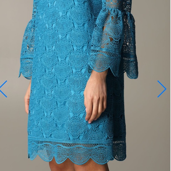 Alberta Ferretti embroidered lace layered dress - Picture 4 of 8